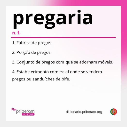 Significado de pregaria